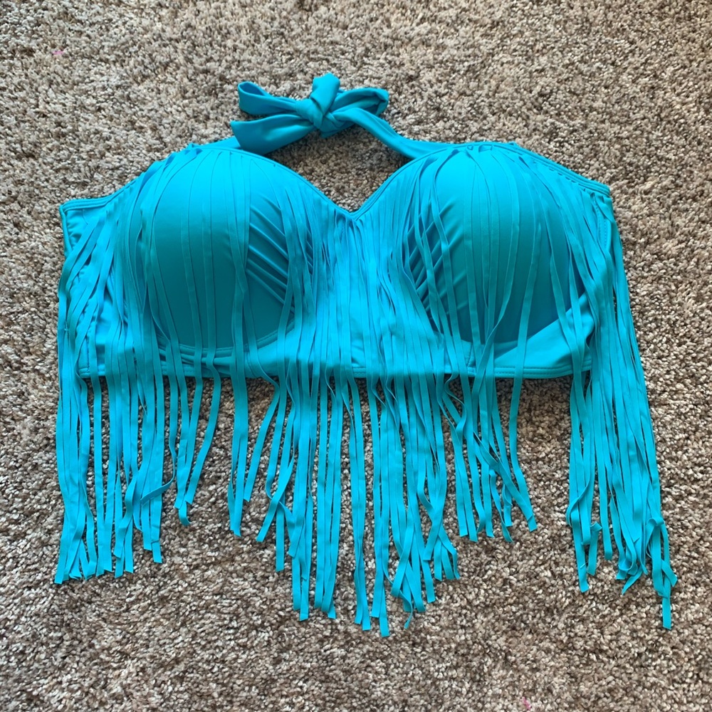 Sports Fashion Aqua Blue Bikini Top *NWOT*